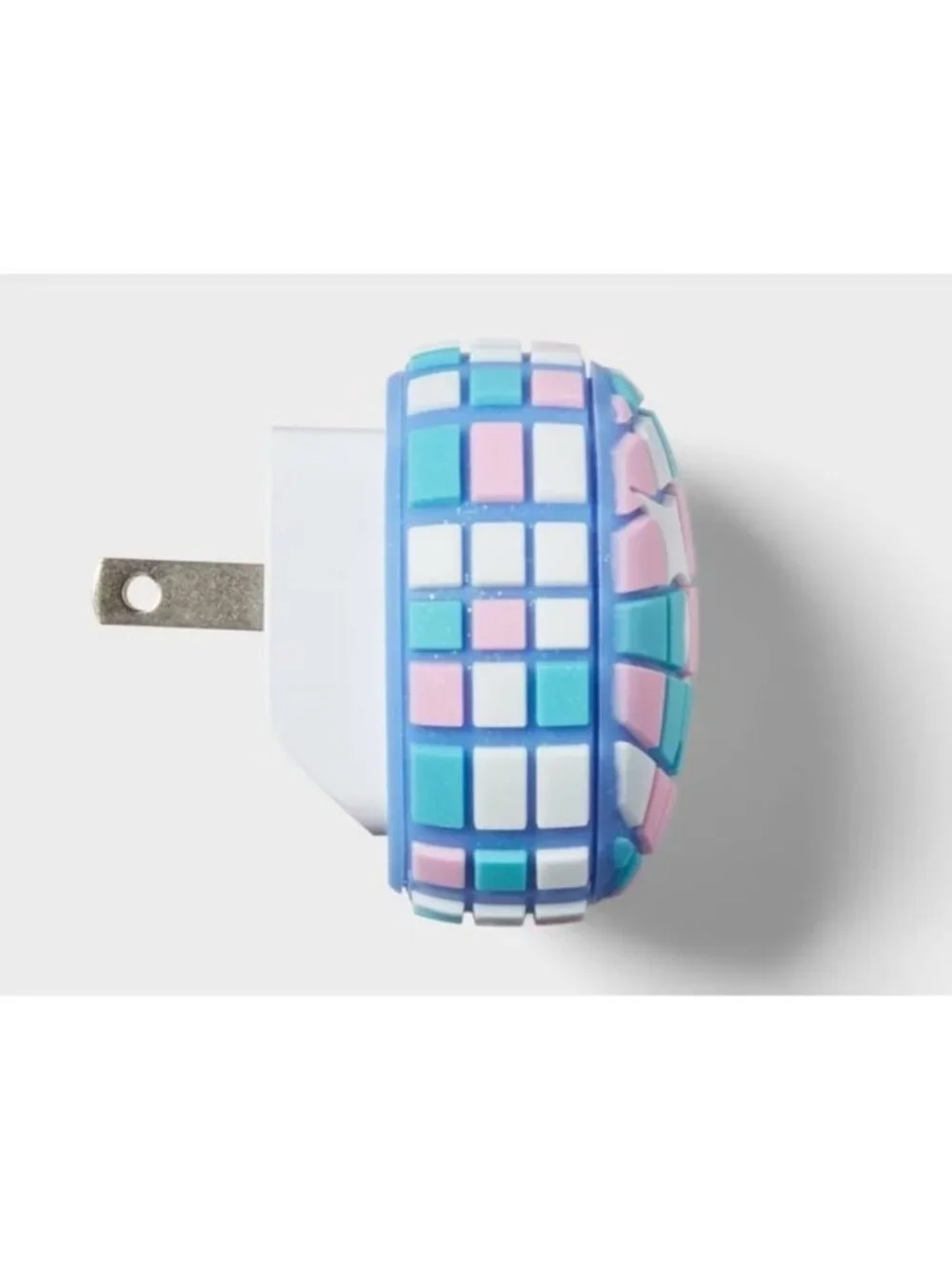 Heyday 15W Single Port USB-C Wall Charger Disco Ball Design